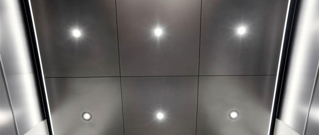 Iluminação em elevadores
