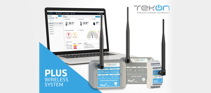 Solução wireless para monitorização de múltiplos sensores da Tekon Electronics