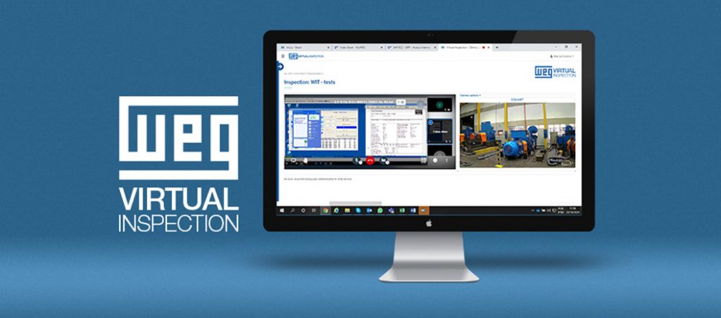 WEG cria plataforma virtual de ensaios de motores